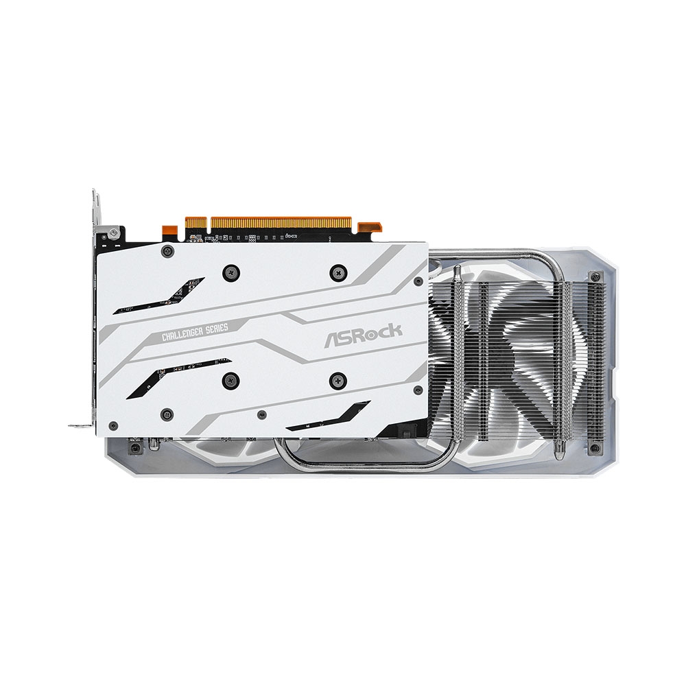 VGA ASRock Radeon RX 6600 Challenger White 8GB GDDR6 RX6600 CLW 8G