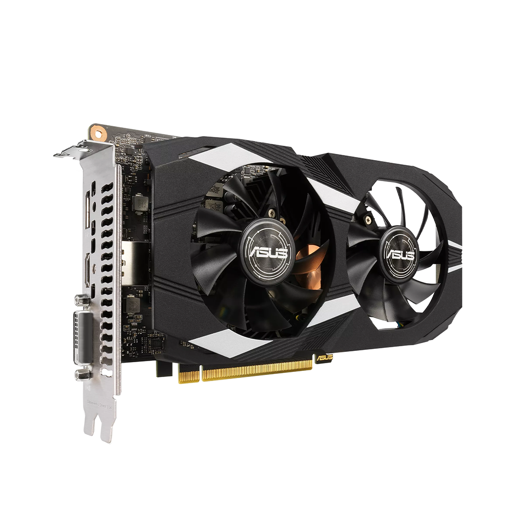 VGA Asus Dual GeForce GTX 1650 OC Edition 4GB GDDR6 DUAL-GTX1650-O4GD6-P