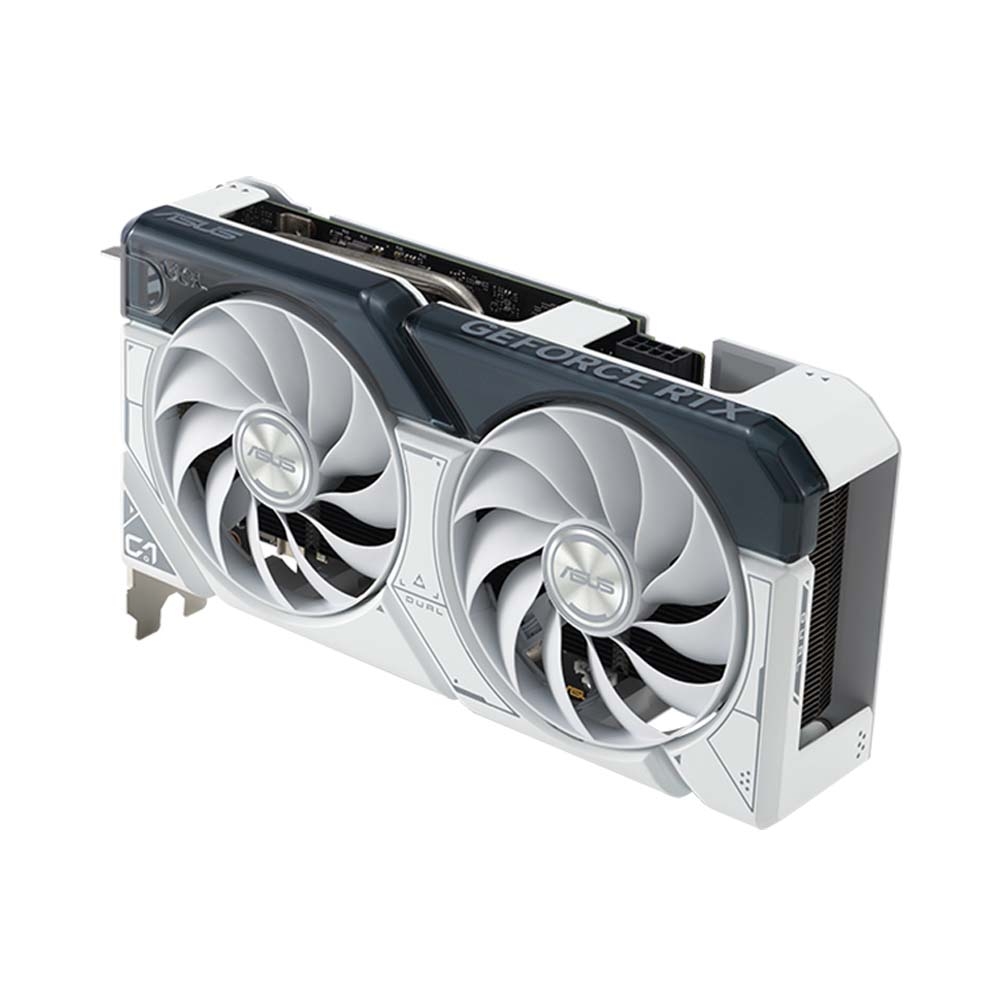 VGA Asus Dual GeForce RTX 4060 Ti White OC Edition 8GB GDDR6 DUAL-RTX4060TI-O8G-WHITE