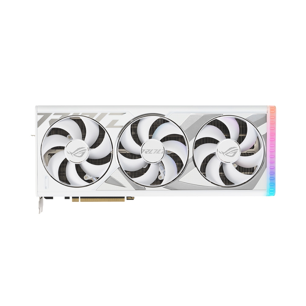 VGA Asus ROG Strix GeForce RTX 4090 White OC Edition 24GB GDDR6X ROG-STRIX-RTX4090-O24G-WHITE