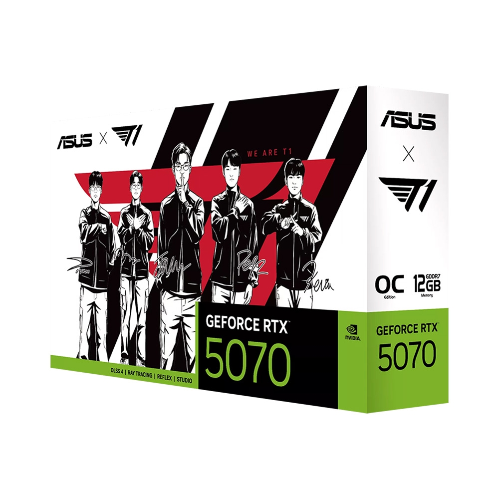 VGA ASUS T1 GeForce RTX 5070 12GB GDDR7 OC Edition