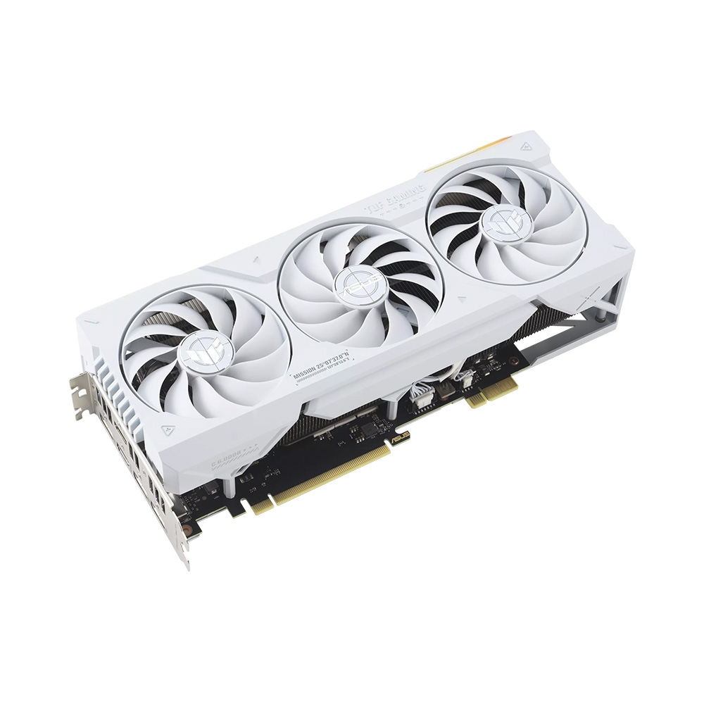 VGA Asus TUF Gaming GeForce RTX 4070 Ti SUPER BTF White OC Edition 16GB GDDR6X TUF-RTX4070TIS-O16G-BTF-WHITE