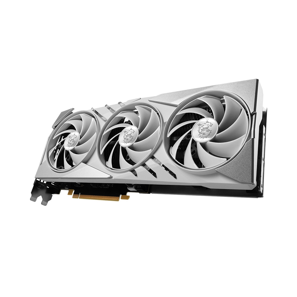 VGA MSI GeForce RTX 4070 Ti SUPER GAMING X SLIM WHITE 16G GDDR6X