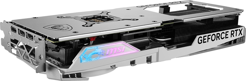 VGA MSI GeForce RTX 4070 Ti SUPER GAMING X SLIM WHITE 16G GDDR6X