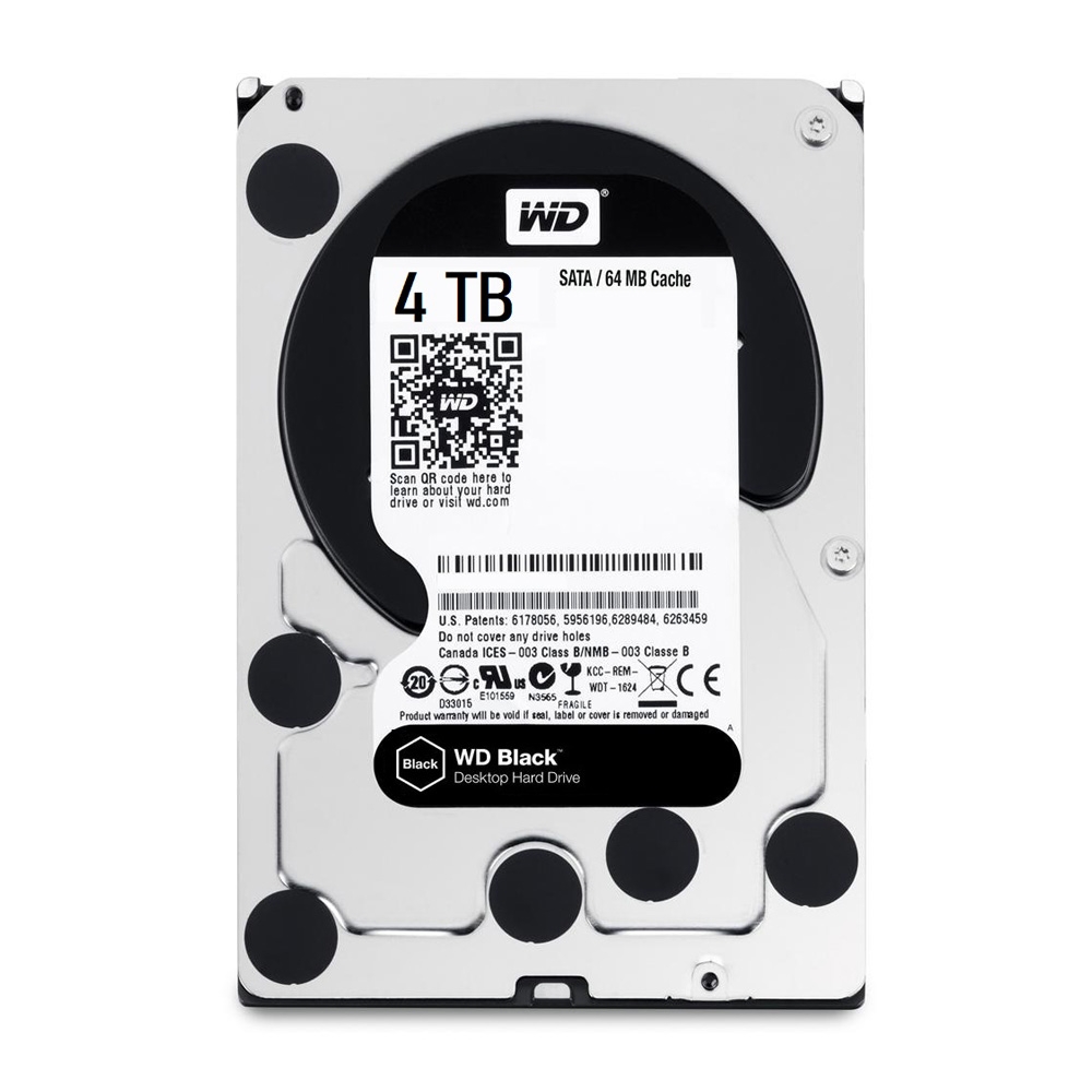 HDD WD Black 4TB 3.5 inch SATA III 256MB Cache 7200RPM WD4006FZBX