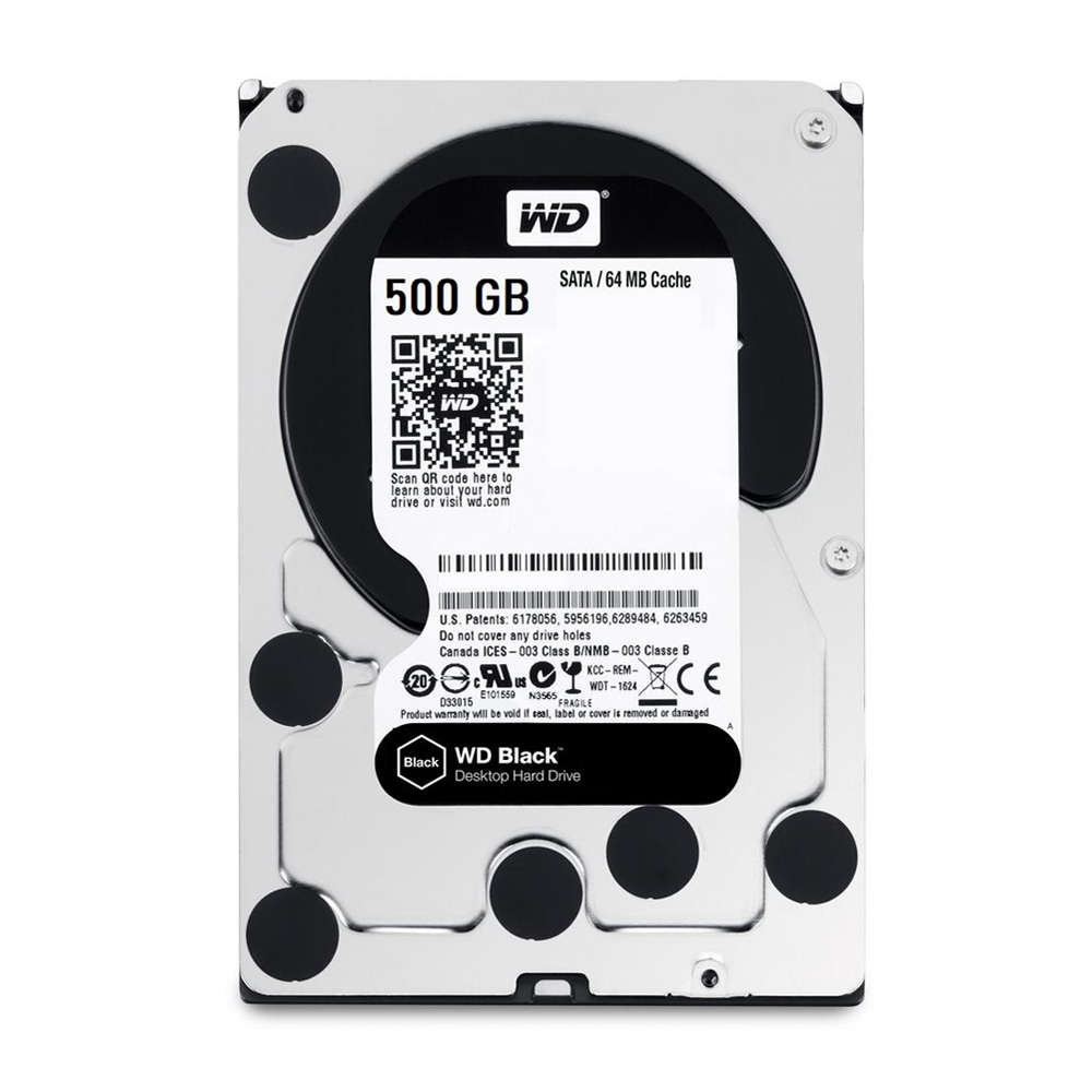 HDD WD Black 500GB 3.5 inch SATA III 64MB Cache 7200RPM WD5003AZEX