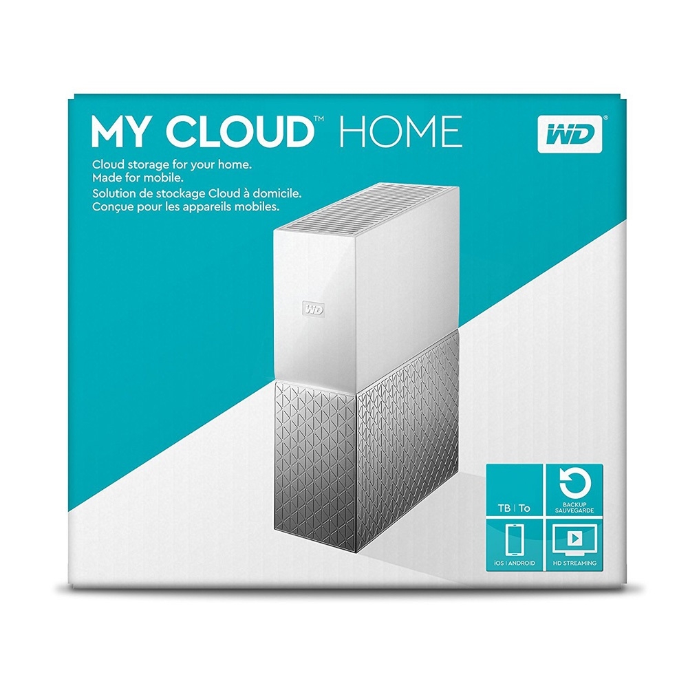 Ổ cứng mạng HDD 4TB Western Digital My Cloud Home WDBVXC0040HWT-SESN