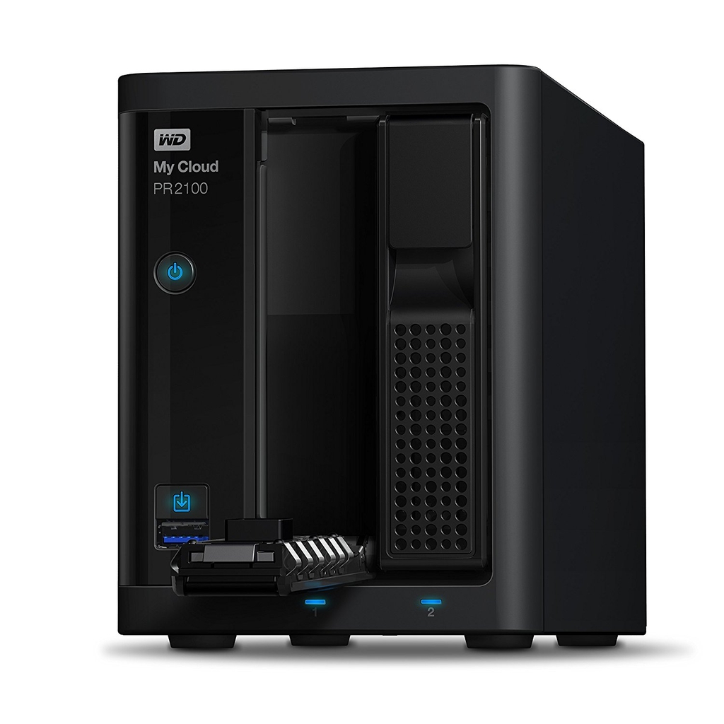 Thiết bị lưu trữ mạng NAS WD My Cloud PR2100 WDBBCL0000NBK-SESN
