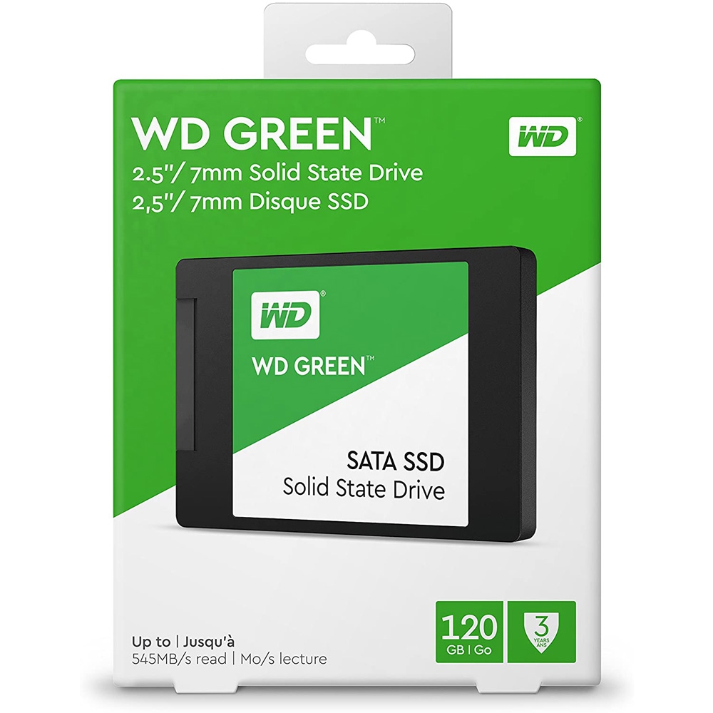 SSD Western Digital Green Sata III 120GB WDS120G2G0A