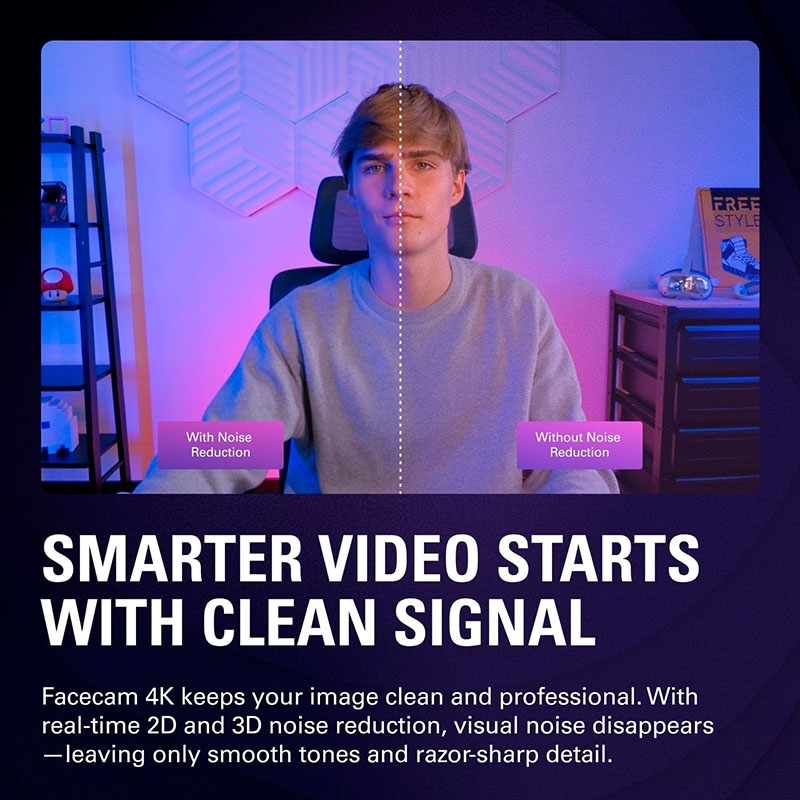 Webcam máy tính Elgato Facecam 4K 10WAF9901