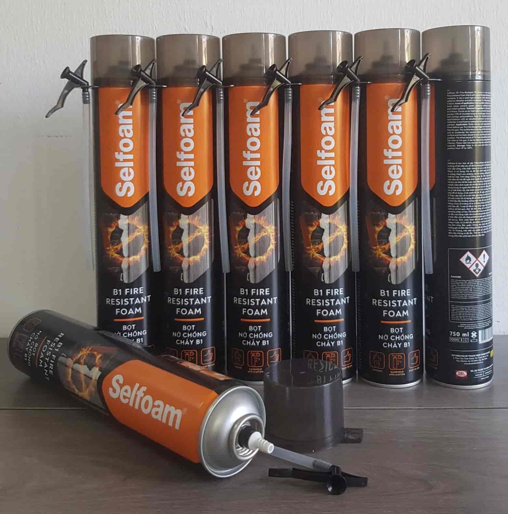 Báo giá keo chống cháy Selfoam B1