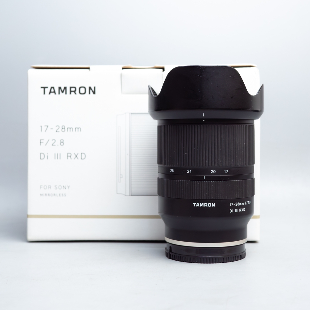 Used Tamron 17-28mm f/2.8 Di III RXD Sony E mount (inc Hood) | London Camera Exchange - Southampton (Civic Centre) | TAMRON 17-28mm F2.8 Di Ⅲ RXD SONY Eマウント | レンズ(ズーム) | タムロン