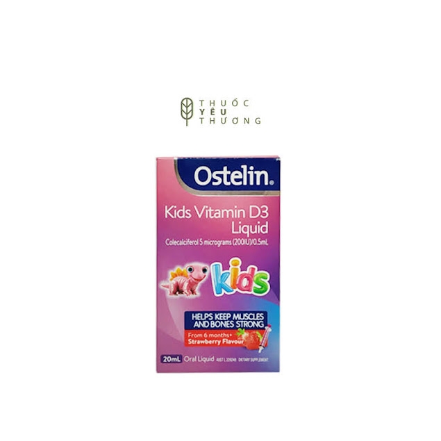 Ostelin Kids Vitamin D3 Liquid 20ml