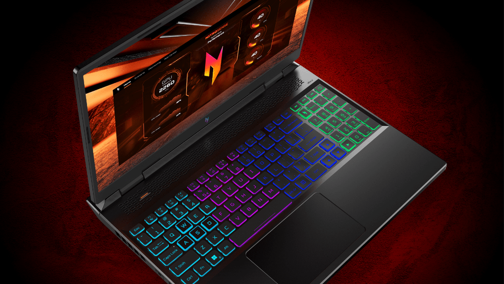 Acer Nitro 16 Phoenix | Bàn phím Led 4 vùng RGB siêu xịn xò