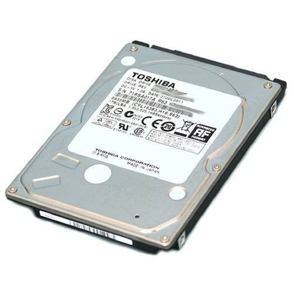 Ổ cứng HDD được phủ một lớp vật liệu từ tính trên bề mặt tấm đĩa tròn