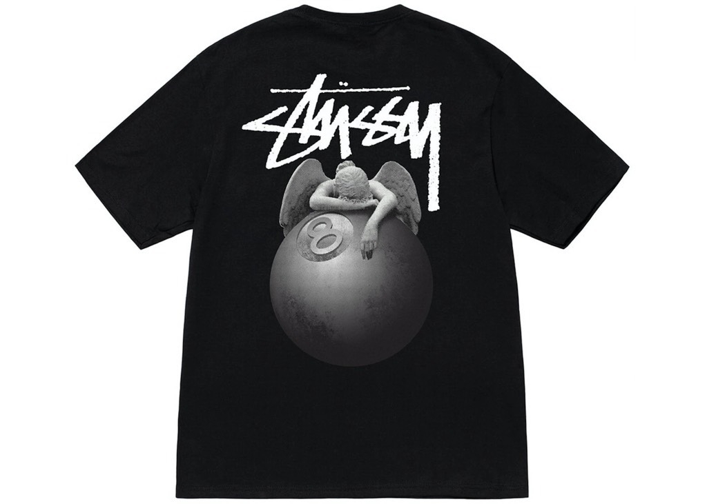 Stussy Angel Tee - 1904842 - Black