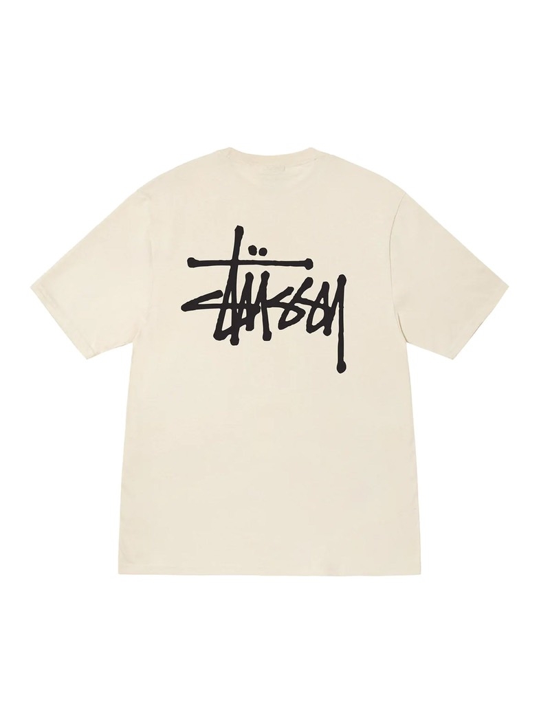 Stussy Basic Logo Tee - 1904762 - Beige