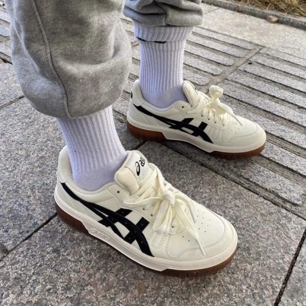 Asics Court Mz Cream Black Gum - 1203A127-750