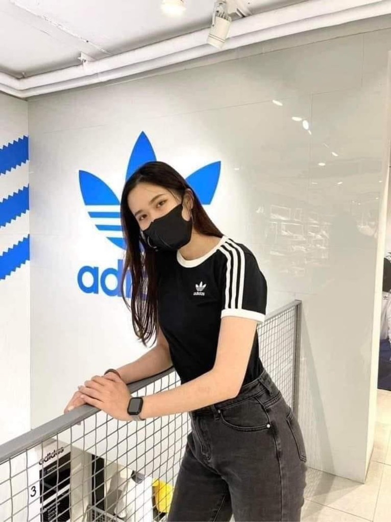 Adidas Adicolor Classic 3 Stripes Tee - Black - GN2900