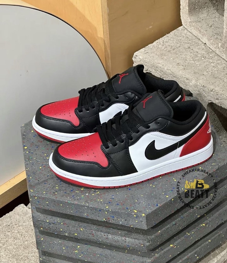 Jordan 1 Low Bred Toe 2023