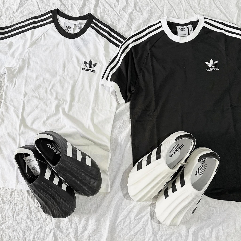 Adidas Adicolor Classic 3 Stripes Tee - Black - GN3495