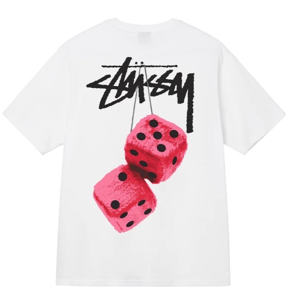 Stussy Fuzzy Dice Tee - 1904765