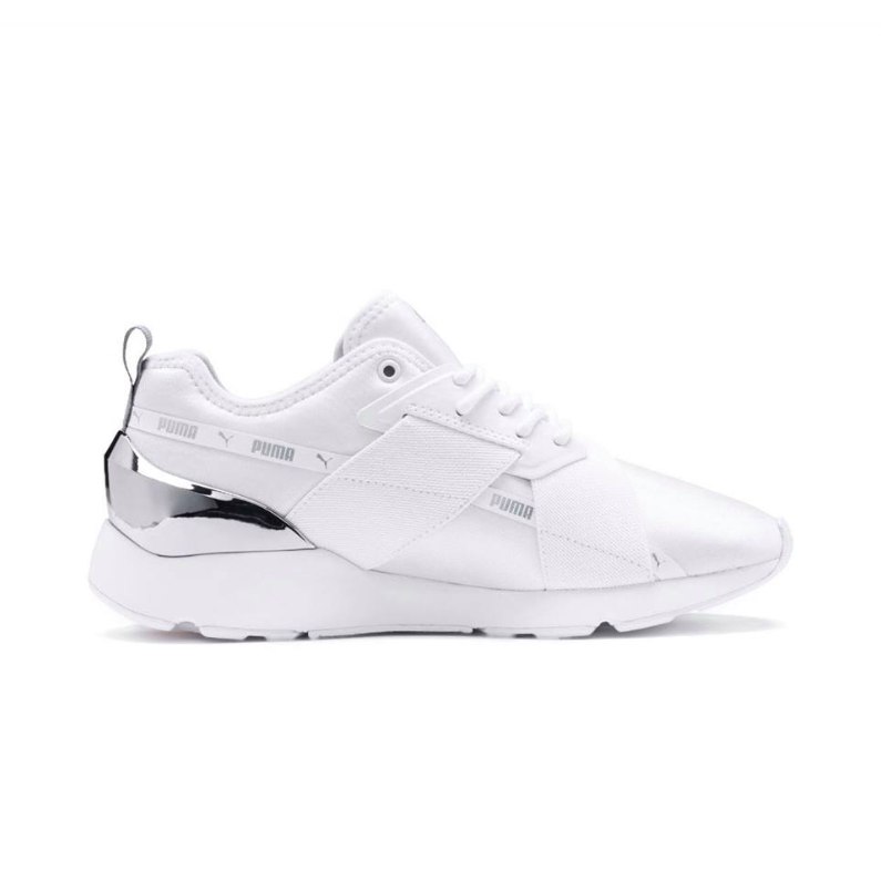 Puma Muse X2 White Metallic Silver - 370838-02
