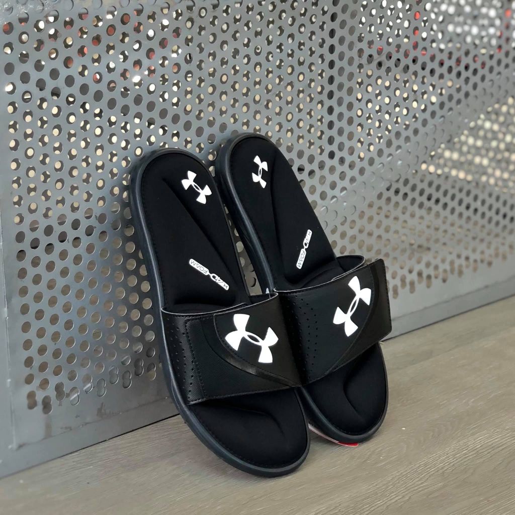 UNDER ARMOUR SLIDE 'BLACK WHITE' - 3022711003