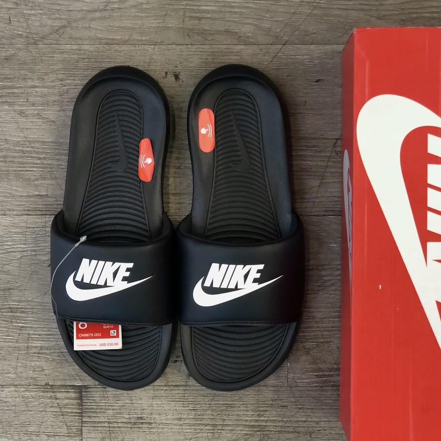 NIKE VICTORI ONE SLIDE 'BLACK WHITE' - CN9675 002