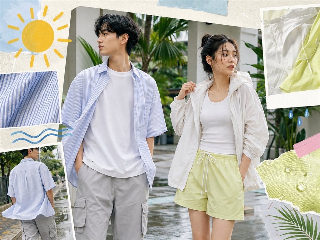 Layering ở Việt Nam: mặc nhiều lớp mà vẫn thoáng trong ngày nóng ẩm