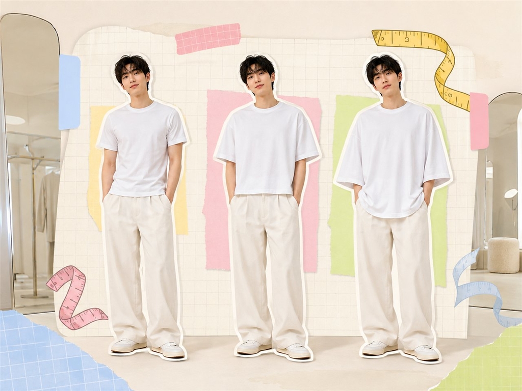 Regular, boxy hay oversized? Cách đọc phom áo trước khi chọn size