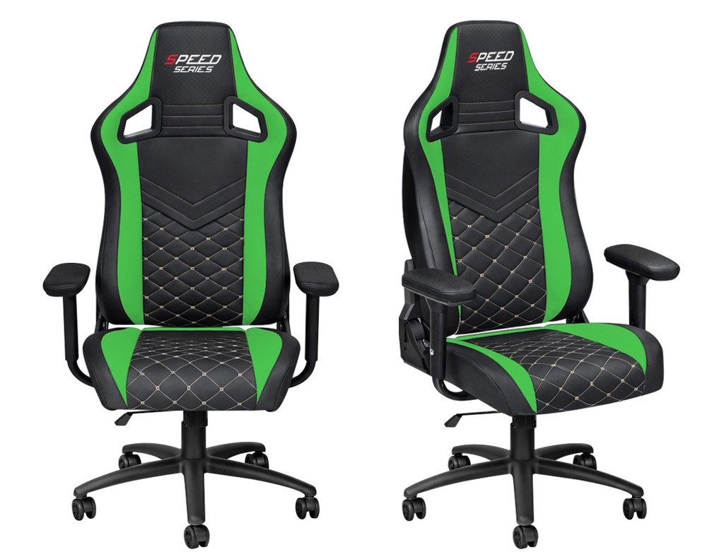 Ghế Gaming– Quán Net SPEED GOLDEN (LƯNG NGẢ - CHÂN XOAY)