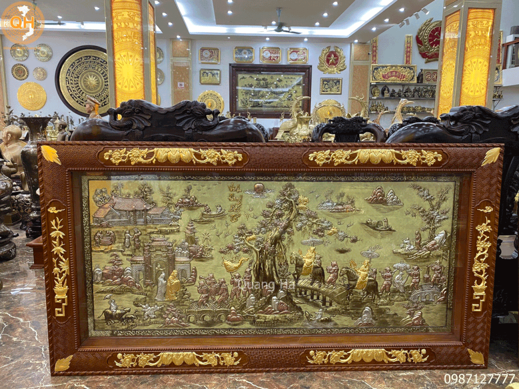 TRANH VINH QUY BÁI TỔ