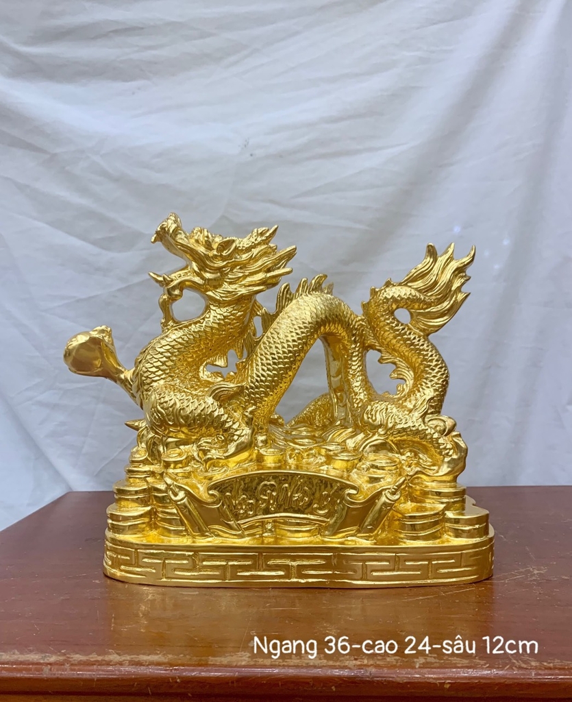 RỒNG VẠN SỰ NHƯ Ý THIẾP VÀNG 9999