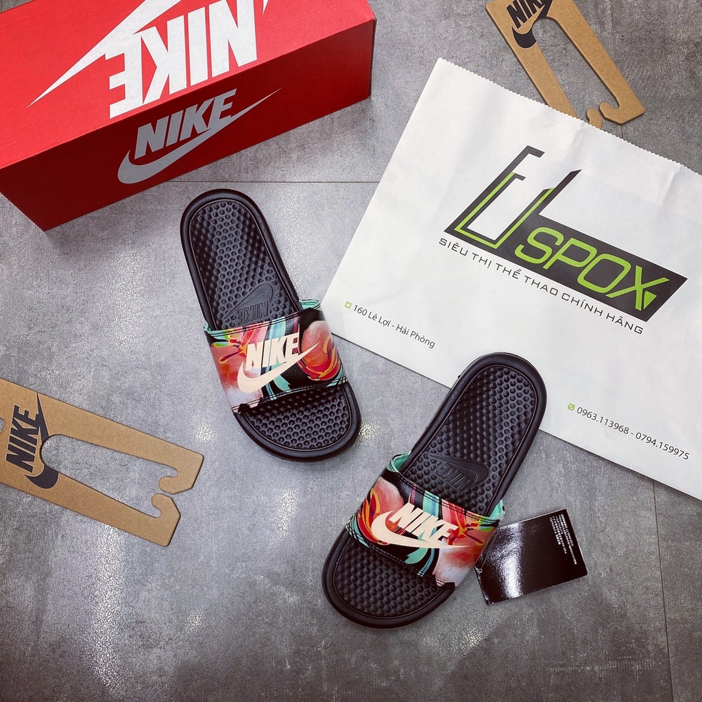 nike benassi flower