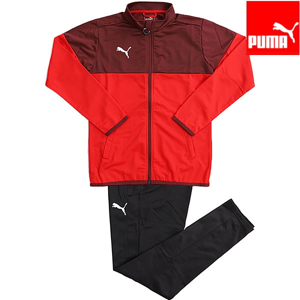 Puma Bộ thể thao đỏ đen (form Á)