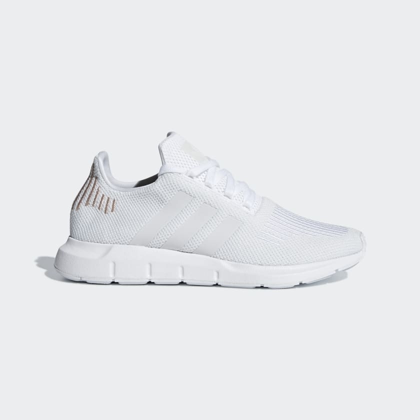 adidas swift run white and gold