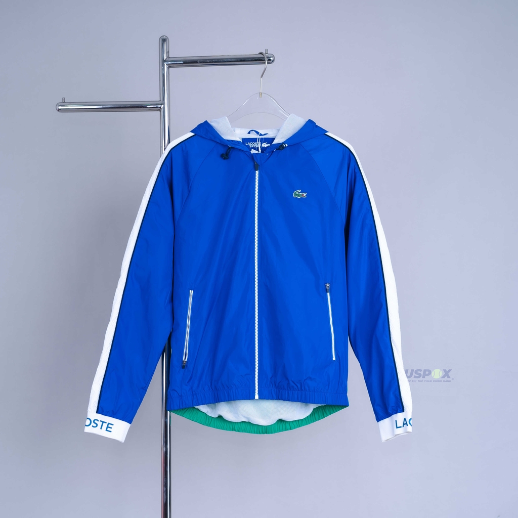 Lacoste SPORT Áo gió Tennis Blue