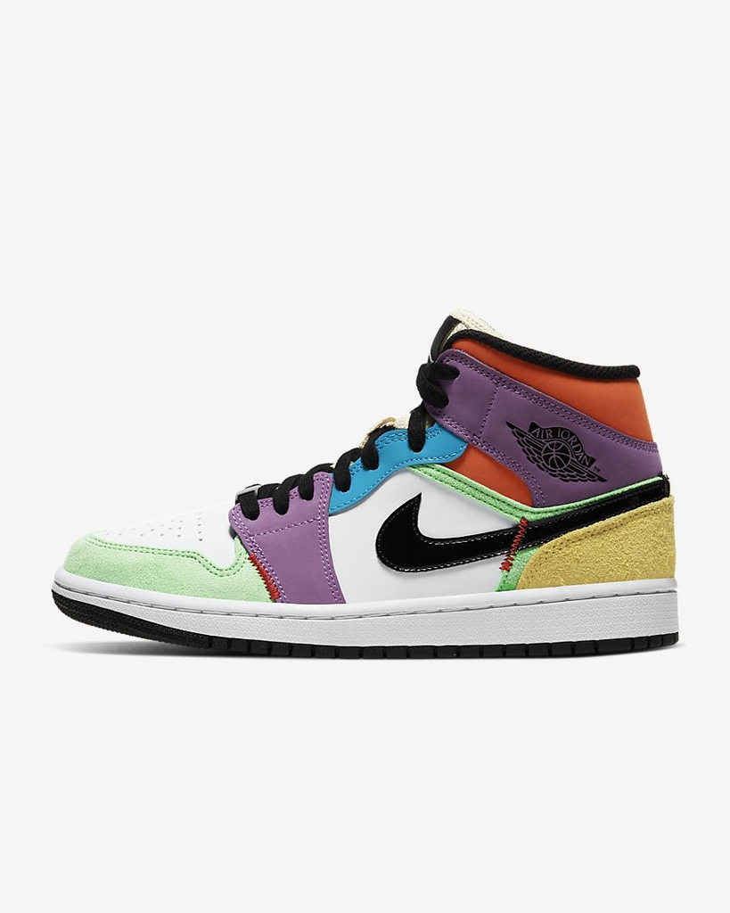 Nike Jordan 1s Mid MultiColor