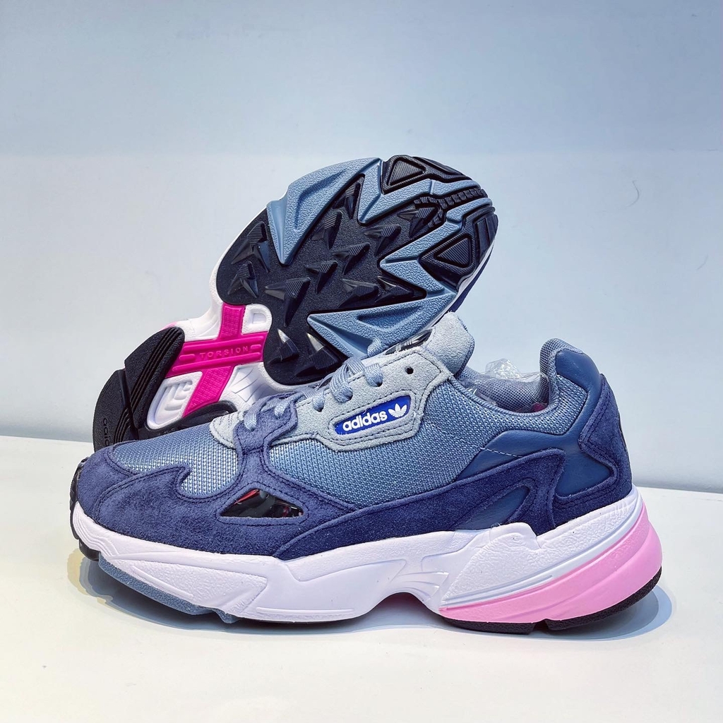 Giày Adidas Falcon Blue Grey D96699