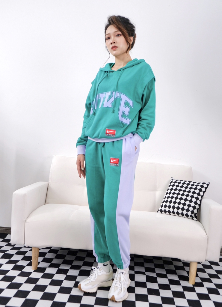 nike boxed air hoodie white red blue