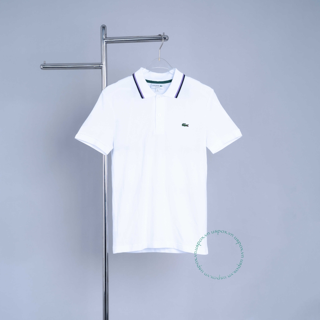 Áo Polo Lacoste Regular Petit Pique White