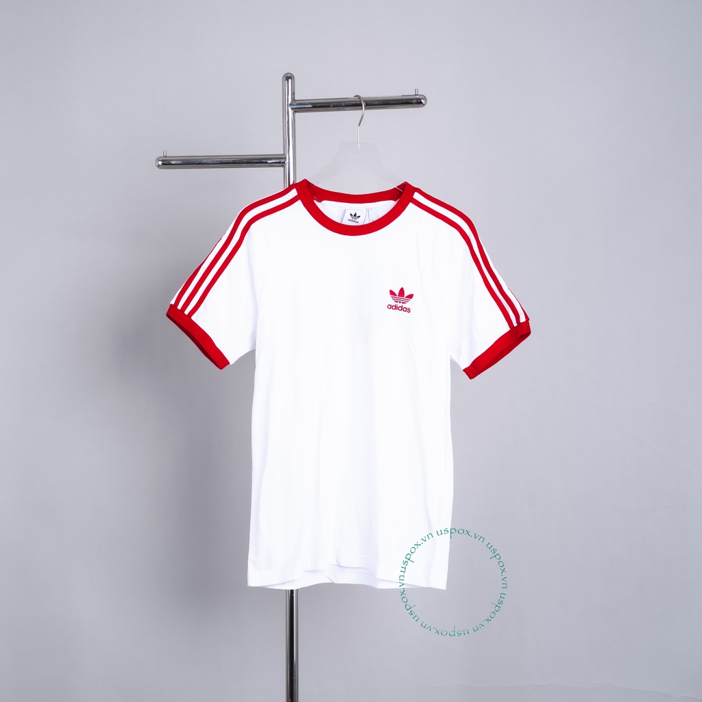 Adidas Áo Original 3-Stripes Red (form Á) (buy2get1free)