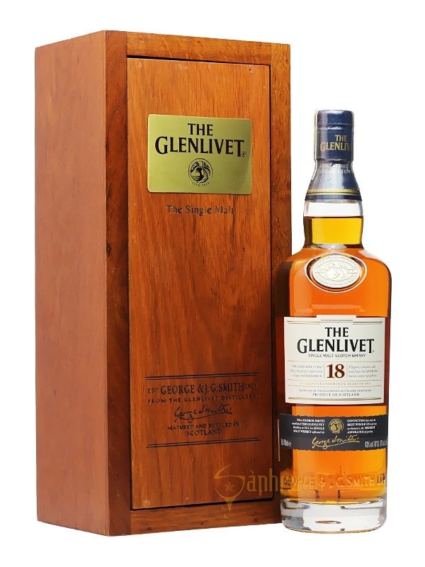 Ruou glenlivet 18 nam hop go tet ky hoi 2019 glenlivet 18 năm hộp gỗ vua whisky™