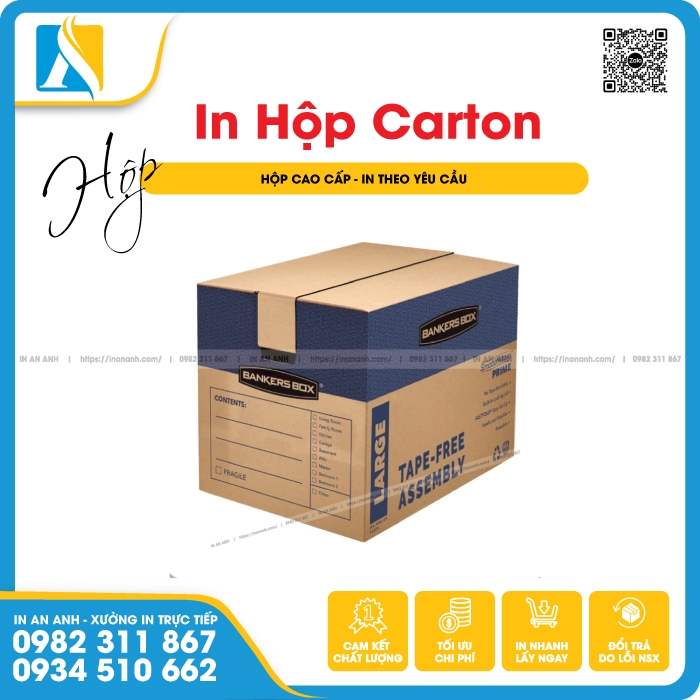 Ưu điểm và hạn chế khi in thùng carton