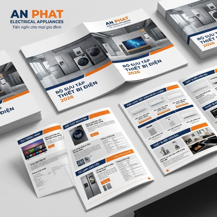 In Catalogue Điện Máy, Thiết Bị Công Nghệ - Sắc Nét, Lấy Nhanh