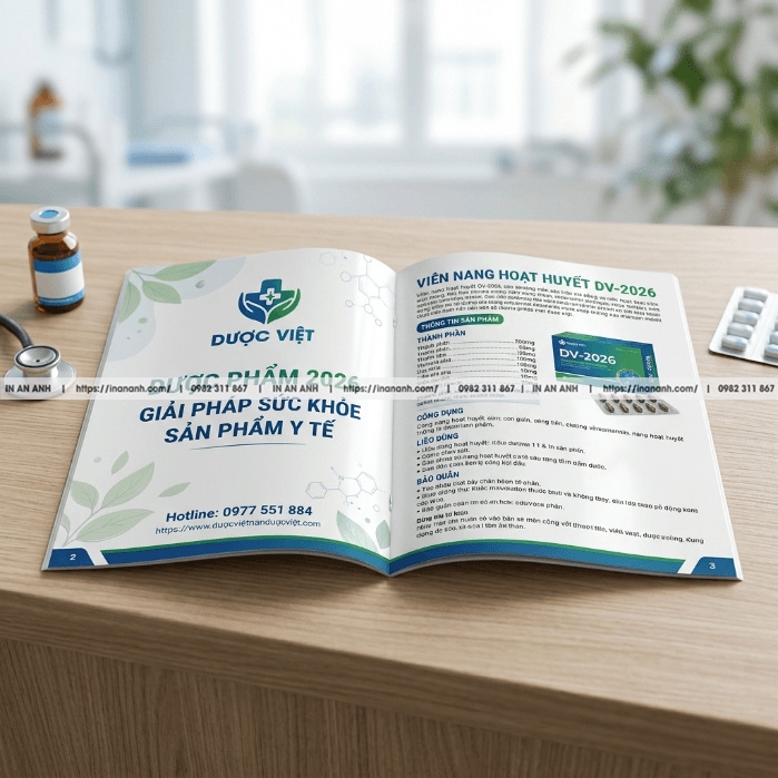 In Catalogue Y Tế, Dược Phẩm, Thiết Bị Y Khoa - Chuẩn Mực, Tin Cậy