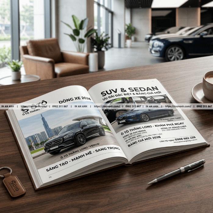 In Catalogue Giới Thiệu Sản Phẩm - Trình Bày Sản Phẩm Chuyên Nghiệp, Chốt Đơn