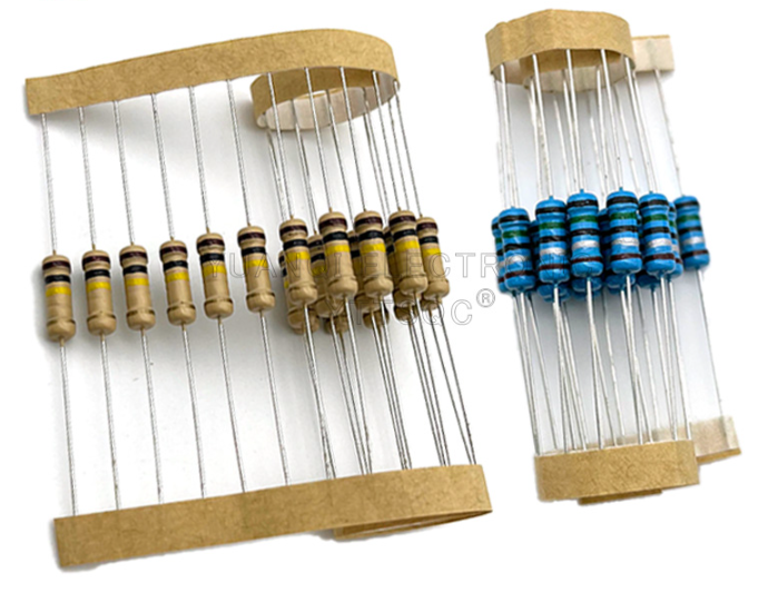 Lot De 20 Résistances Film Carbone 18 Ohm 1/2W (0.5W) - Tolérance 5% - Royal Ohm - Pour Réparations électroniques
