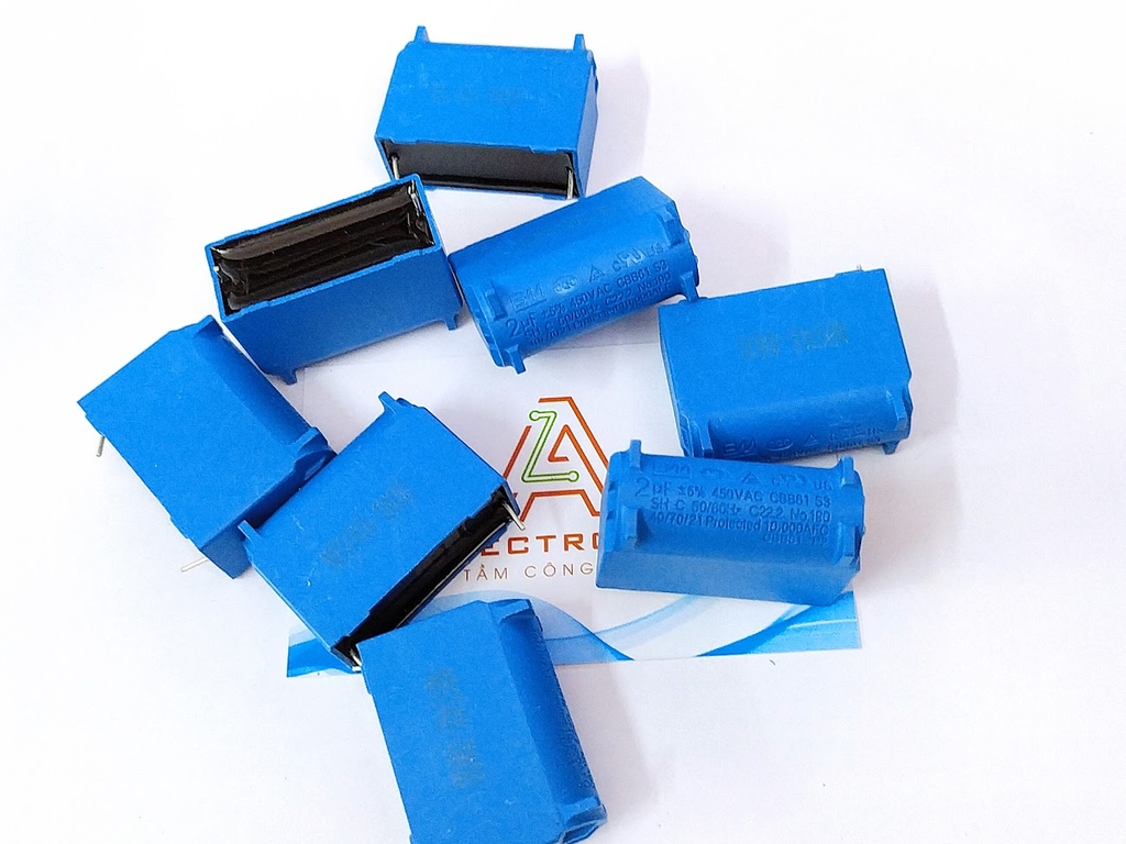Tụ CBB61 2uf 450v RK-193 | Cửa hàng thiết bị - Linh kiện điện tử A to Z